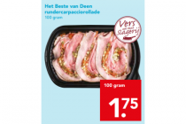 het beste van deen rundercarpacciorollade