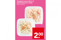 hoogland zeevruchten of zalmeibieslook salade