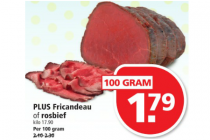 plus fricandeau of rosbief