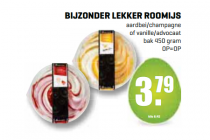 bijzonder lekker roomijs