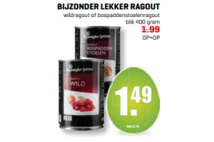 bijzonder lekker ragout