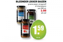 bijzonder lekker sauzen