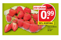 plus aardbeien