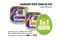 markant pate voor de kat