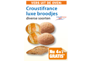 croustifrance luxe broodjes
