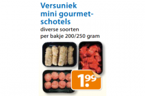 versuniek mini gourmetschotels