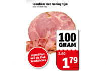 lamsham met honing tijm