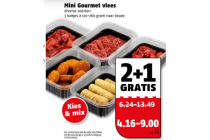 mini gourmet vlees