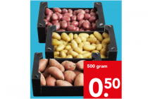 deen kies  mix gele of rode krieltjes of zoete aardappelen