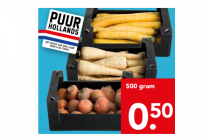 deen kies  mix gekleurde peen bieten of pastinaak