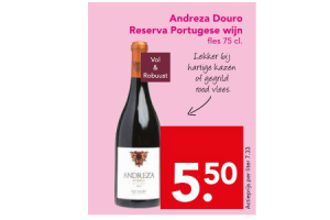 andreza douro reserva portugese wijn