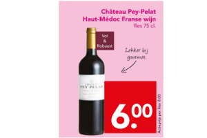 chateau pey pelat haut medoc franse wijn