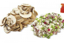 gesneden gourmetgroenten