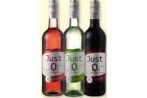 just 0 wine rood wit en rose 750 ml