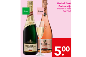 henkell sekt duitse wijn