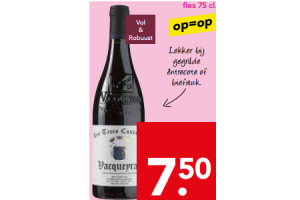 les trois couronnes vacqueyras franse wijn