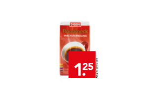 deen snelfilter koffie