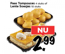 paas tompouces of lente soesjes