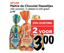 maitre du chocolat paaseitjes