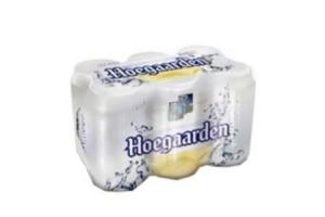 hoegaarden witbier blik 6 pack