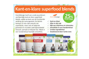 dutchmango kant en klare superfood blends