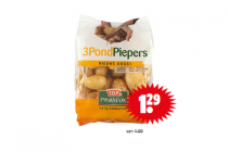 3pondpiepers nieuwe oogst aardappelen