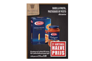 pasta pastasaus of pesto