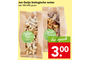 jan gotje biologische noten