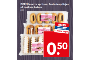 deen lunetta spritsen fantasiespritsjes of bakker batons