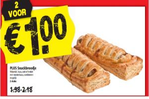 plus snackbroodjes