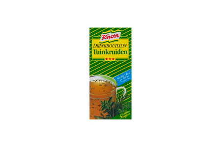 knorr drinkbouillon tuinkruiden