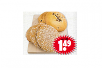rozijnen  of spelt eierkoeken
