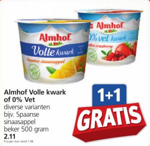 almhof volle kwark of 0 vet