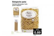 biologische pasta