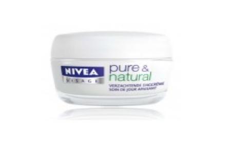 nivea pure and natural verzachtende dagcreme