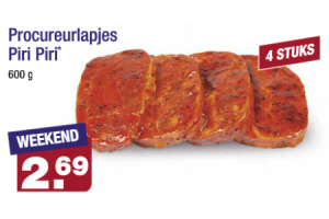 procureurlapjes piri piri