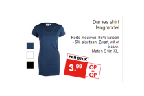 dames shirt langmodel