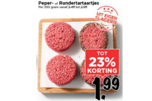 peper  of rundertartaartjes