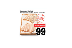 gesneden kipfilet