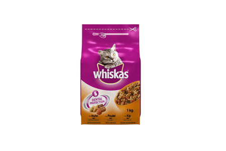 whiskas dental protection kip