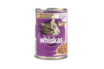 whiskas brokjes in saus met kalf en kalkoen