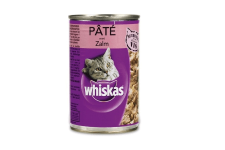 whiskas pate met zalm