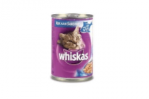 whiskas blik rijk aan sardines
