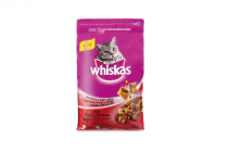 whiskas droge brokjes rund en worteltjes 1000gr