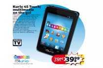 kurio 4s touch multimedia on the go