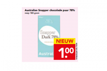 australian snapper chocolade puur 78