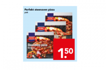 perfekt steenoven pizza