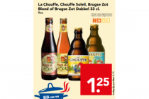 la chouffe chouffe soleil brugse zot blond of brugse zot dubbel 33 cl