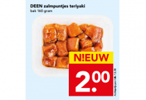 deen zalmpuntjes teriyaki