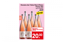domaine des trahan rose danjou franse wijn doos 6 flessen